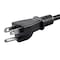 Monoprice Left Angle Power Cord - NEMA 5-15P to Left Angle IEC 60320 C13_ 18AWG_ 27312 - alternate 4